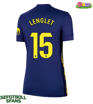 Atletico Madrid Clement Lenglet #15 Bortatröja Kvinnor 2025-26 Kortärmad
